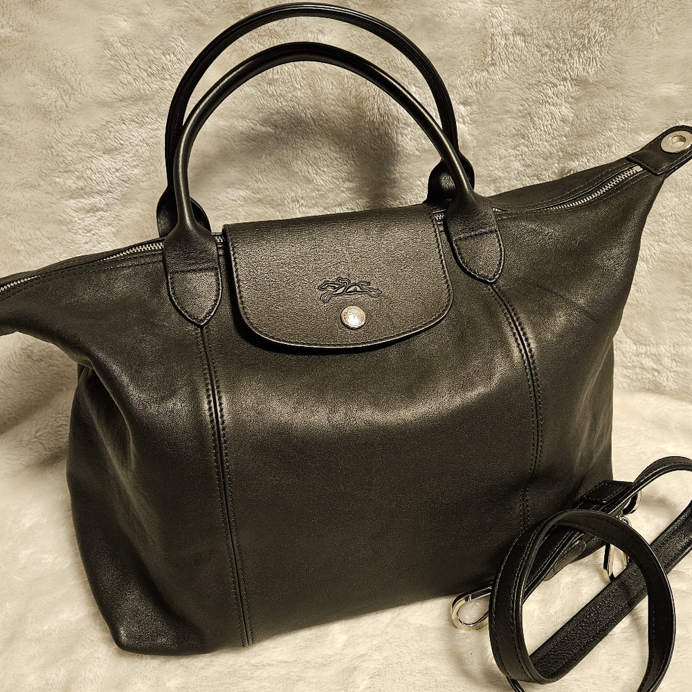 Longchamp Medium Cuir